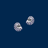 Nautilus mit blauem Emaille