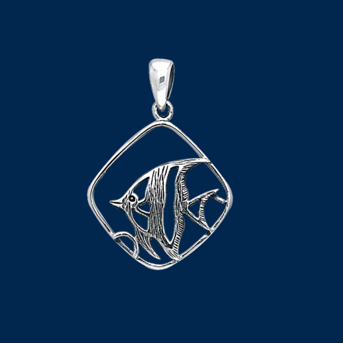 Fledermausfisch Amulett